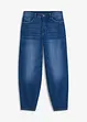 Barreljeans, High Waist, ekologisk bomull, bonprix