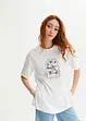 T-shirt med tryck, RAINBOW