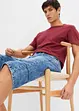 Long Stretch Jeans Bermudas, Regular Fit, bonprix