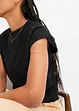 Kort T-shirt i ekologisk bomull, bonprix