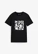 T-shirt med blomtryck, bonprix