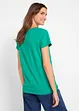T-shirt med rund halsringning (5-pack), kortärmad, bonprix