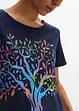 T-shirt med tryck i ekologisk bomull, bonprix