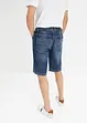 Dra på-bermudas i tunn denim, Slim Fit, bonprix
