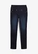 Straight Jeans Mid Waist, Super Stretch med bekväm midja, bonprix