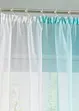 Gardin med färgskiftning i återvunnen polyester (2-pack), bonprix