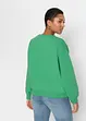 Oversizesweatshirt i mjuk bomullsmix, bonprix