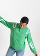 Oversizesweatshirt i mjuk bomullsmix, bonprix