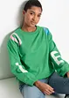 Oversizesweatshirt i mjuk bomullsmix, bonprix