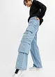 Cargo Jeans Mid Waist, bonprix