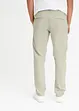 Stretchiga chinos med ekologisk bomull, Loose Fit, Straight, bonprix