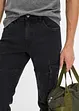 Slim Fit Stretch Cargo Jeans Straight, bonprix