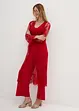 Jumpsuit med spetscardigan (2 delar), bonprix