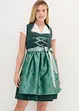 Knälång dirndl med ståkrage (2 delar), bonprix