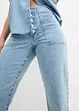 Straight Stretch Jeans Mid Waist, bonprix