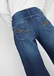 Wide Leg Jeans Mid Waist, med bekväm midja, bonprix
