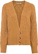 Cardigan med breda muddar, bonprix