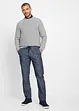 Chinos i chambray, normal passform, raka ben, bonprix