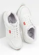 Sneakers i skinn, bonprix