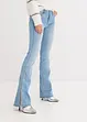 Stretch Flared Jeans Mid Waist, bonprix