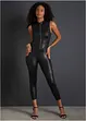 Catsuit ouvert med wet-look, VENUS