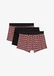 Boxershorts med ekologisk bomull (3-pack), bonprix