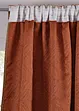 Gardinlängd i glansig jacquard (1-pack), bonprix