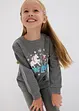 Sweatshirt för barn (2-pack), ekologisk bomull, bonprix