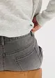Wide Leg Jeans, Mid Waist, Stretch, bonprix