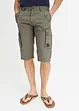 Cargoshorts av ren bomull, Regular Fit, bonprix