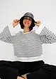 Oversize-sweatshirt i ekologisk bomull, bonprix