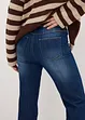 Straight Jeans High Waist, med bekväm midja, bonprix