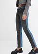 Straight Jeans Low Waist, Colour Blocking, bonprix