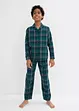 Vävd flanellpyjamas för barn (2 delar), bonprix