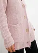 Fluffigt stickad cardigan, bonprix