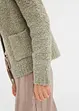 Cardigan av bouclégarn, bonprix