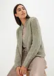 Cardigan av bouclégarn, bonprix