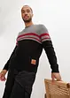 Tröja med colour blocking-look, bonprix