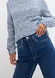 Thermo Straight Jeans High Waist, bonprix