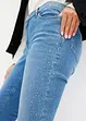 Jeans med strassapplikation, bonprix