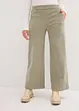 Manchesterbyxa med bekväm high waist, bonprix