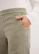 Manchesterbyxa med bekväm high waist, bonprix
