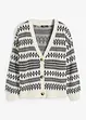 Cardigan med norgemönster och knappar, bpc bonprix collection