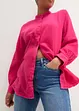 Oversize-muslinblus i bomull, lång modell, bonprix