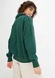 Sweatshirt med V-ringning, bonprix