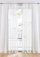 Gardiner av lätt voile (2-pack), bonprix