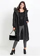 Oversizetopp i materialmix, bonprix