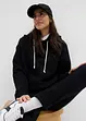 Sweatshirt med huva, bonprix