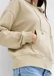Sweatshirt med huva, bonprix