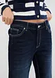 Straight Jeans Mid Waist, Stretch, bonprix